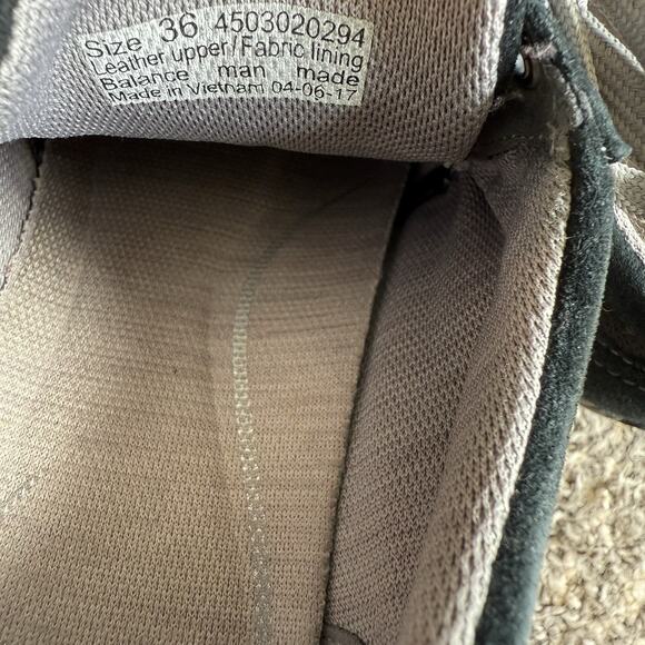 Dansko Helen Black Walking Comfort Shoes Sneakers Women's Size 36 US 6 Lace Up - Picture 7 of 9